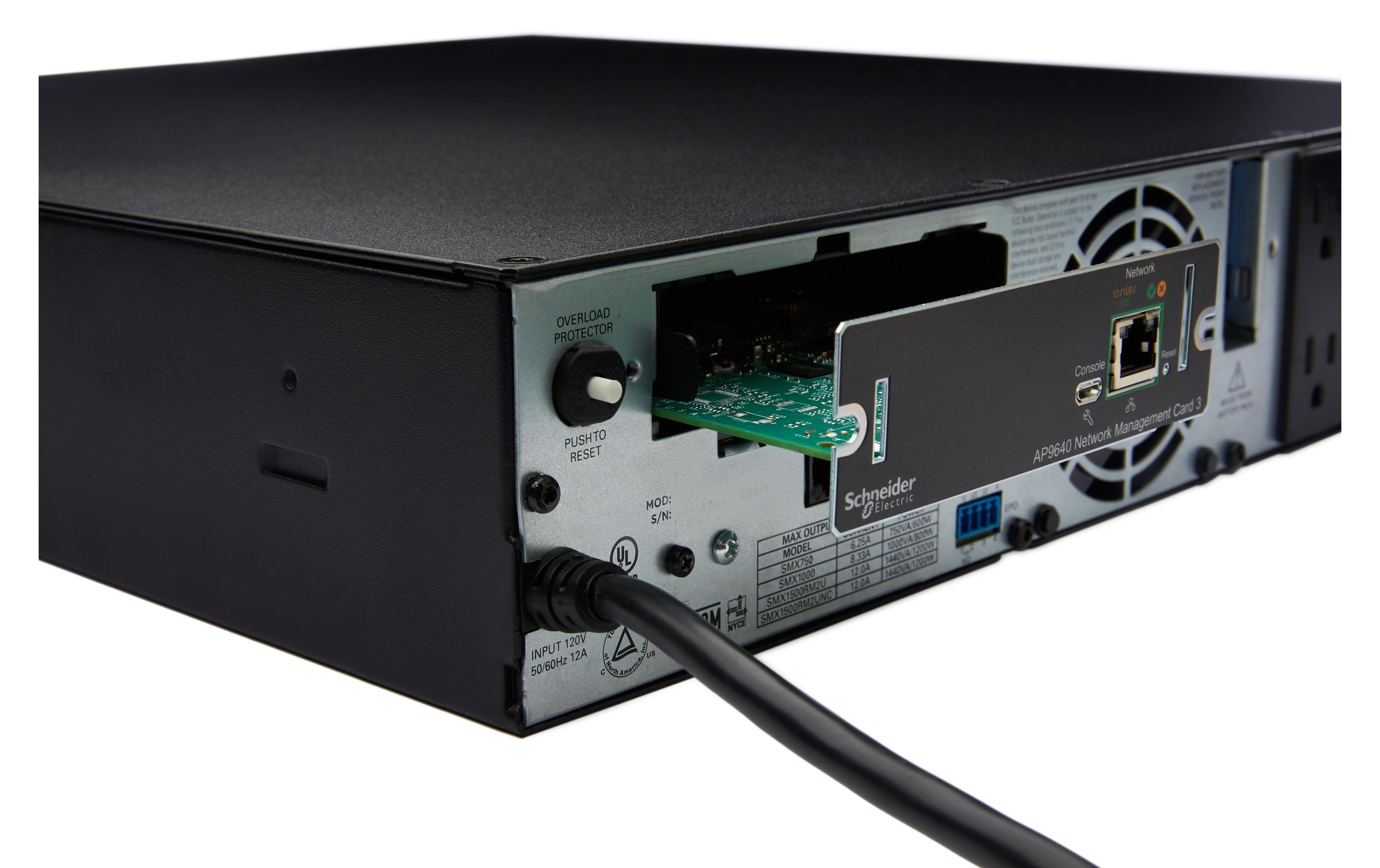 Management Card AP9640<br>UPS Network Management Card 3