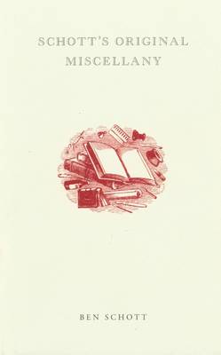 Schott's Original Miscellany (Hardback)