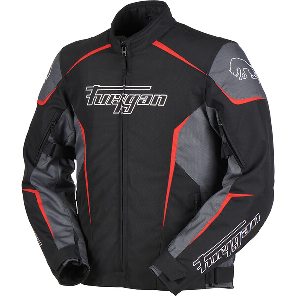 Furygan - Blouson Yori Noir / Gris / Rouge