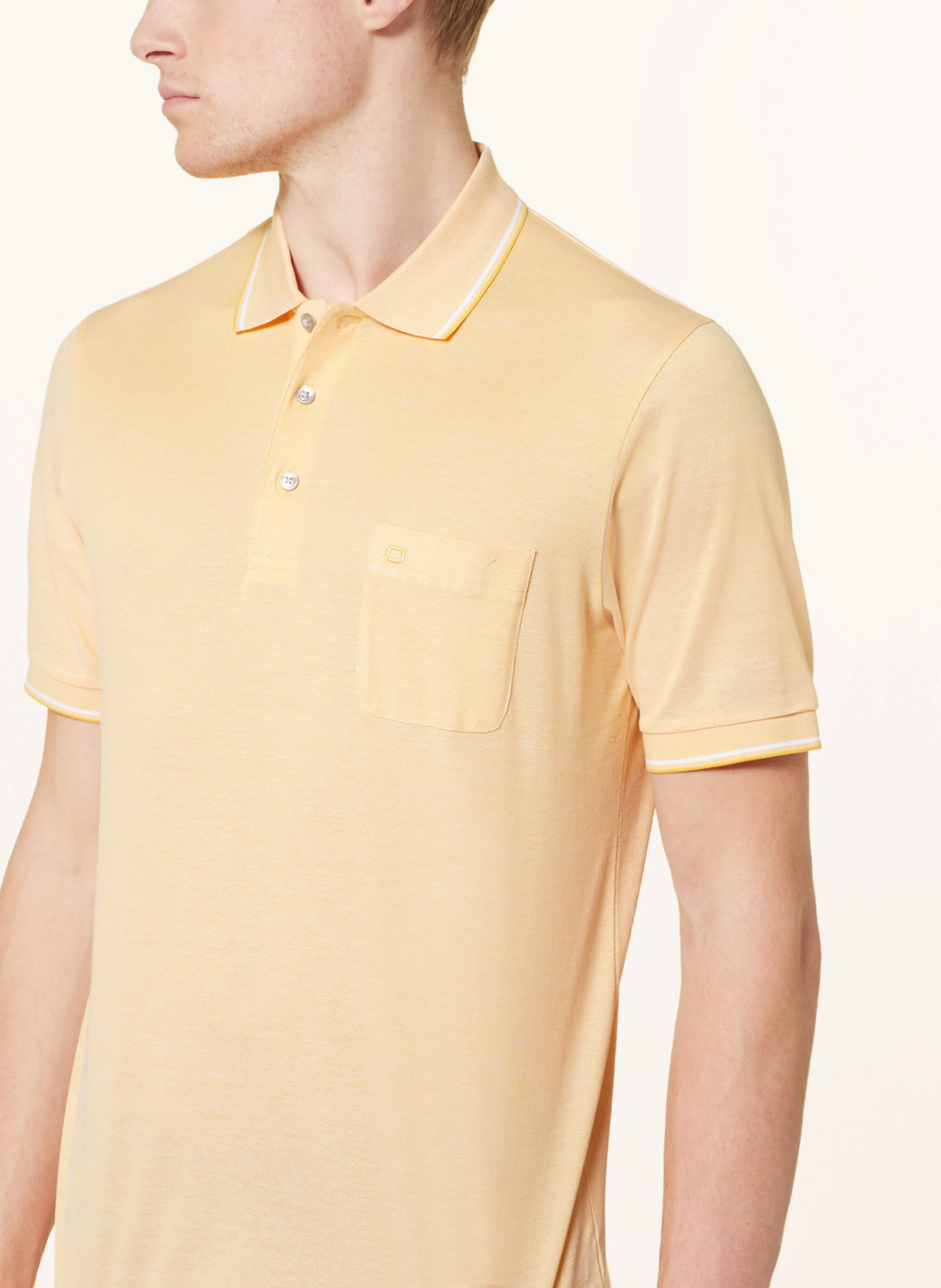 OLYMP Piqué-Poloshirt Modern Fit