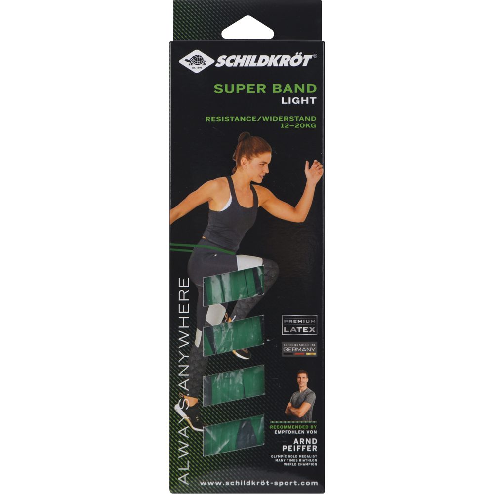 Schildkröt Fitness Super Band Extra Light 21mm grün