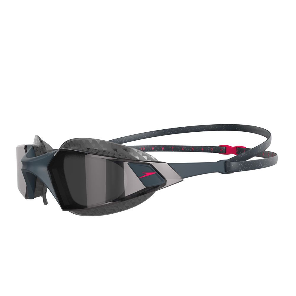Speedo AQUAPULSE PRO - Lunettes de natation grey/red