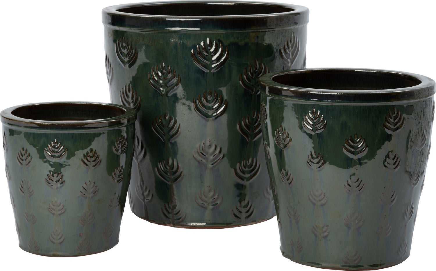 Intratuin bloempot Varen groen D 28 H 28 cm