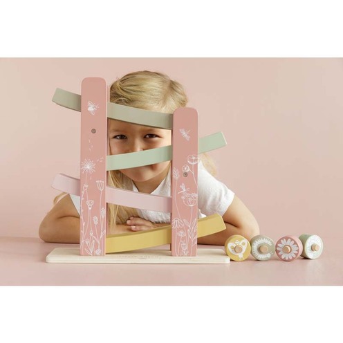 Circuit en bois Rose - LITTLE DUTCH