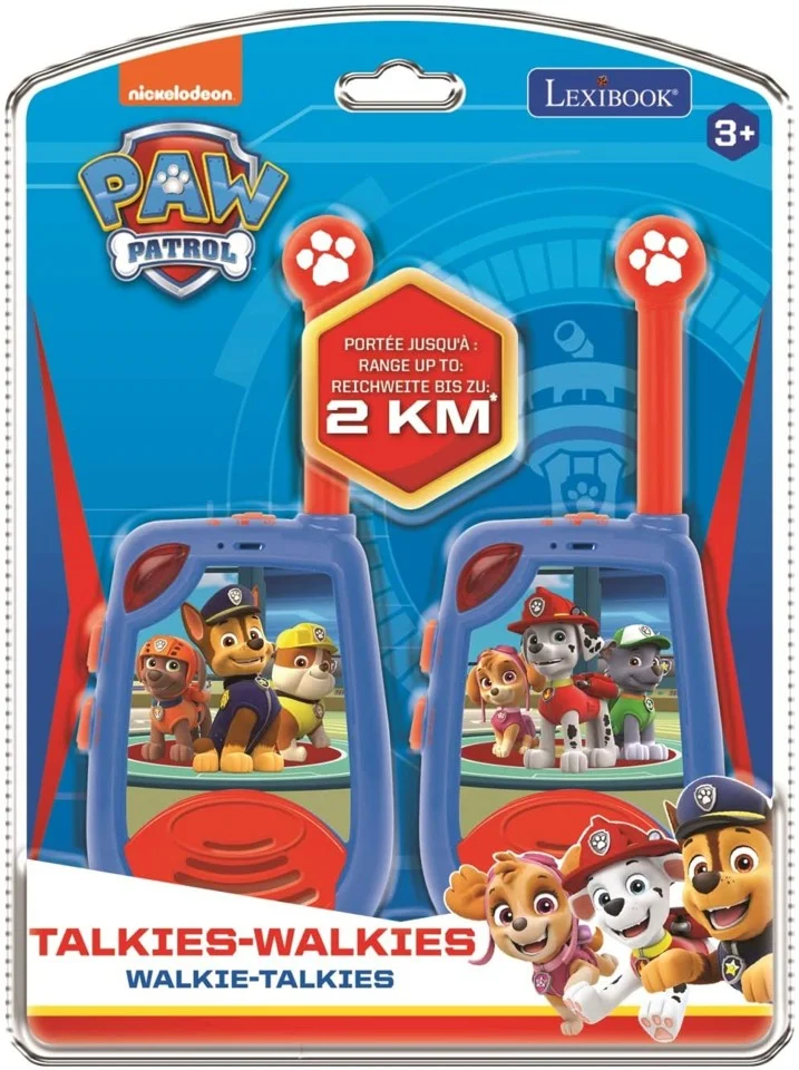 Lexibook - Paw Patrol - Digitale Walkie-Talkies (2 km)