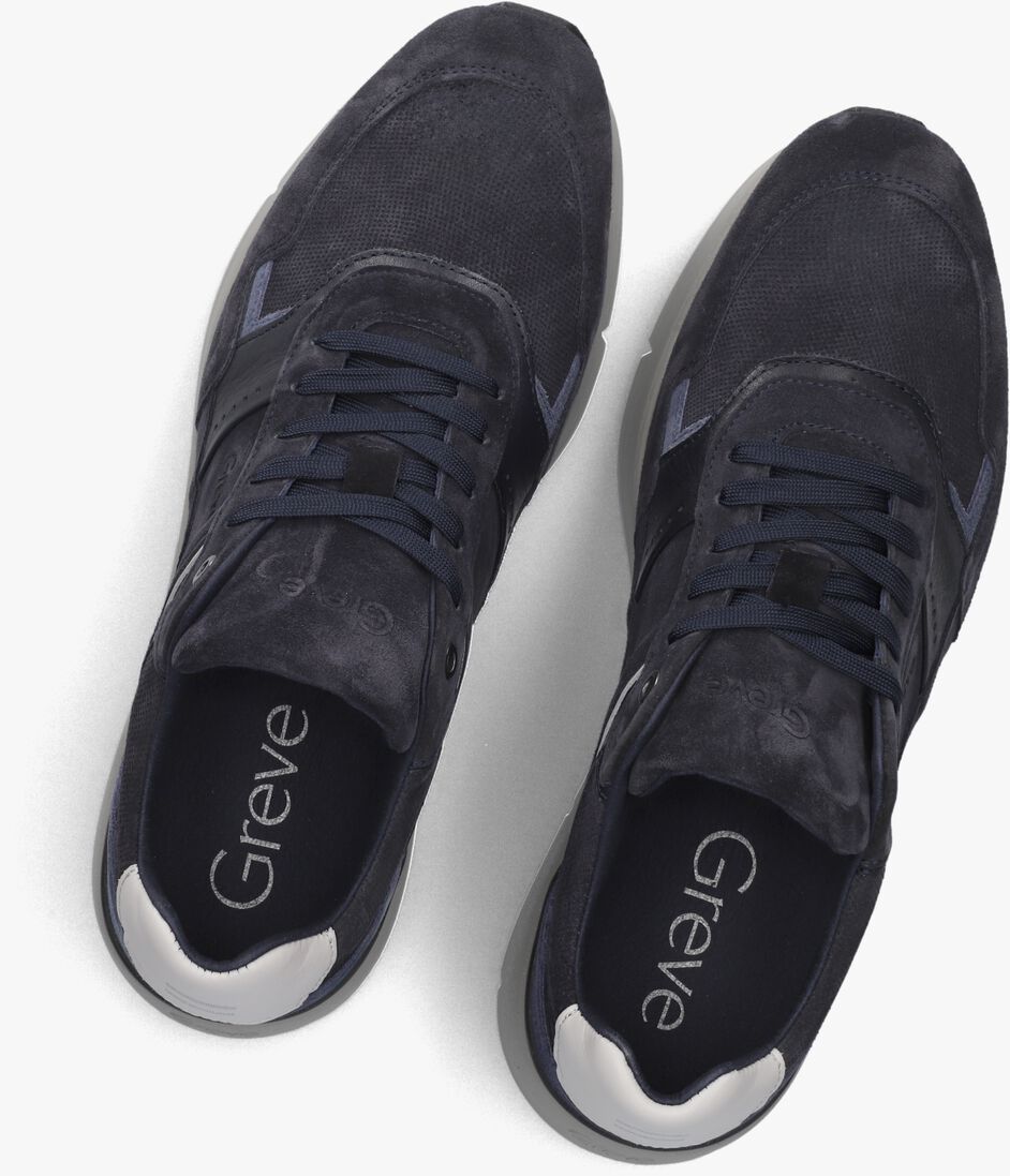 blauwe greve lage sneakers walker h