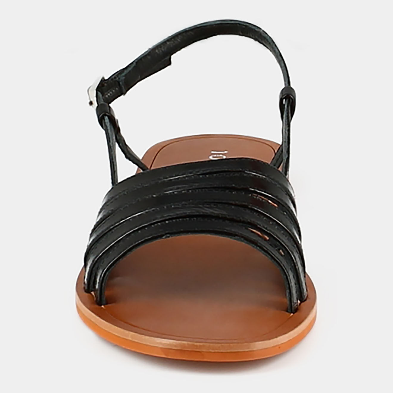 Jonak Sandales en Cuir verni Wroom noires