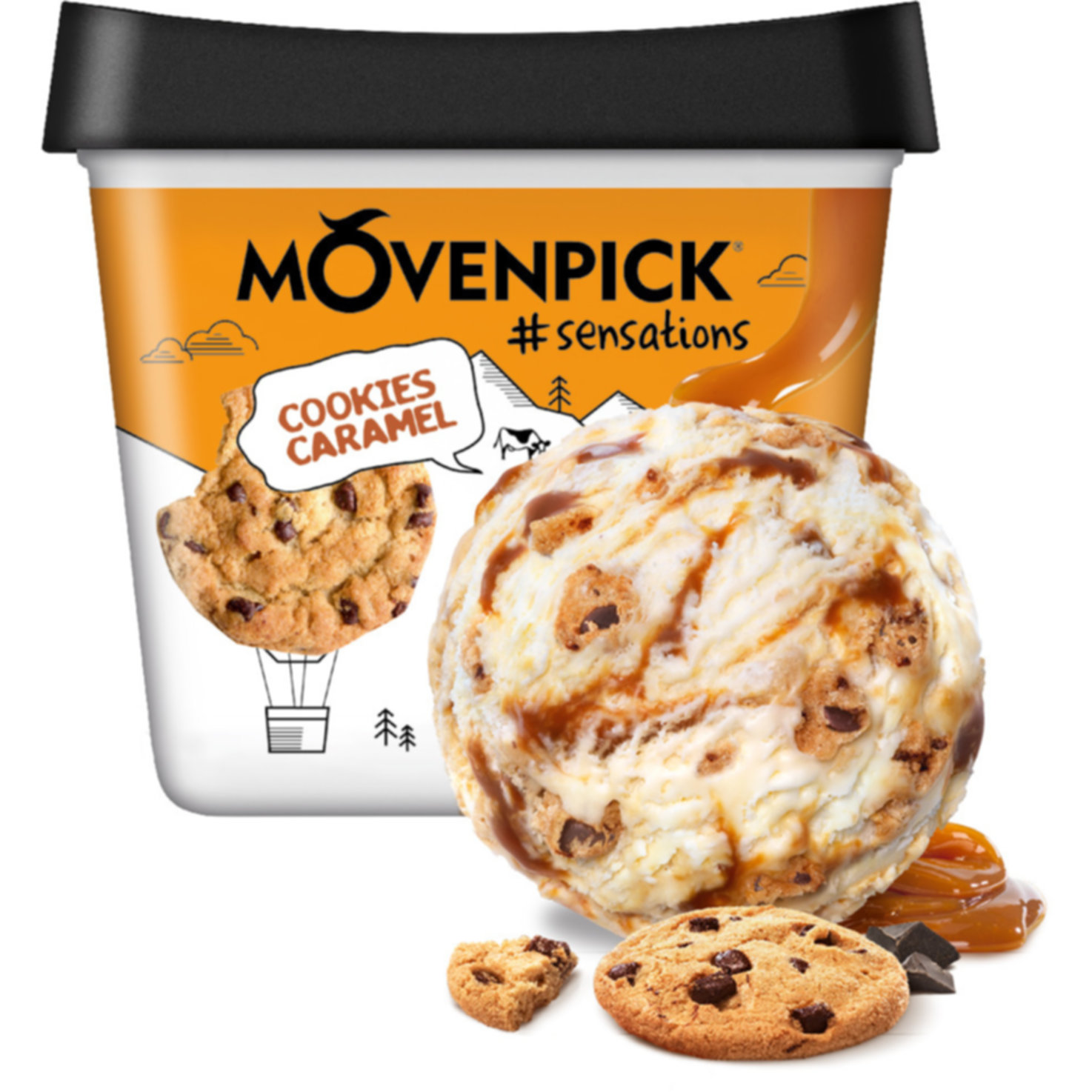Mövenpick Cookies & Caramel