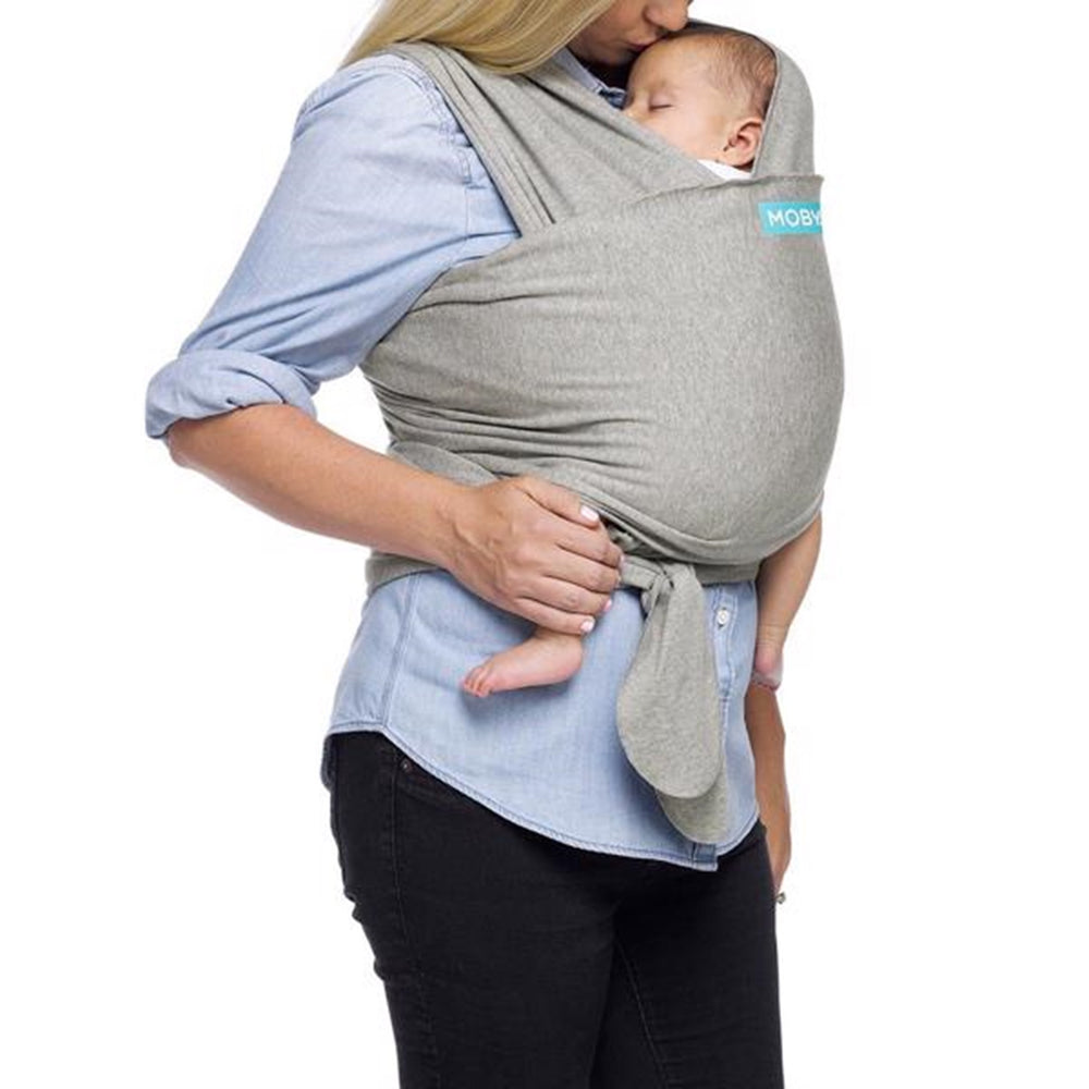 Køb Moby Classic Wrap - Strækvikle Grey | Luksusbaby