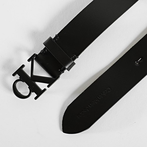 Ceinture Femme Round Mono Leather Noir