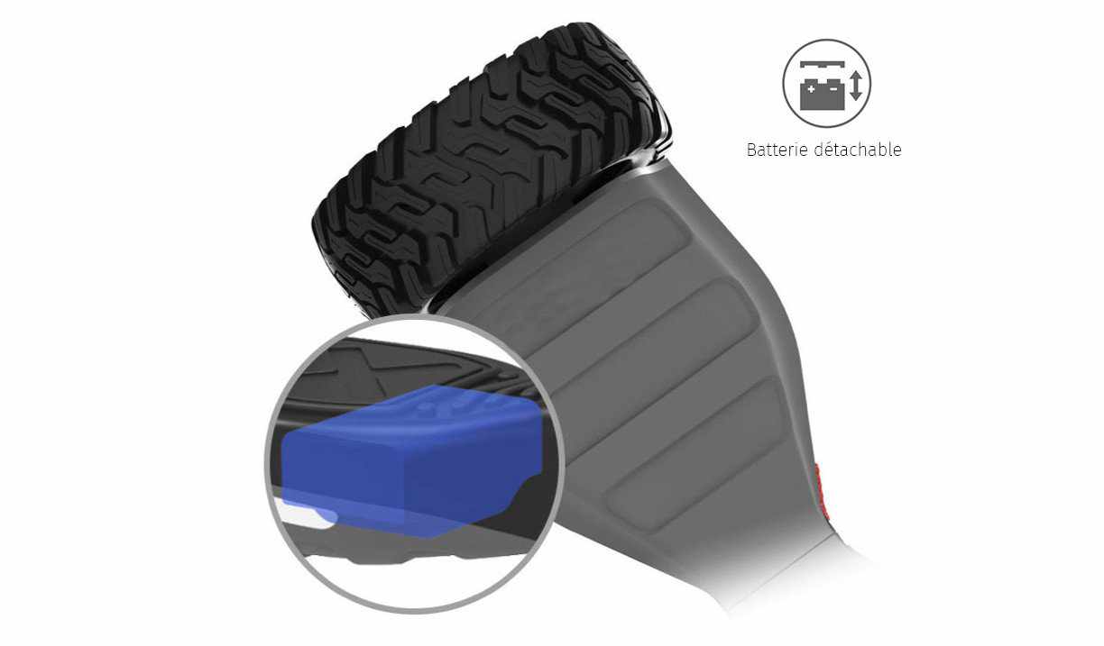 Hoverboard Kiwane Original SW Tout-Terrain - 8,5 Pouces