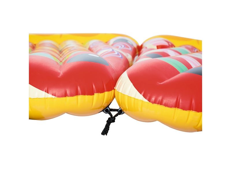 Bestway Pizza Party Lounge 188 x 130 cm Luftmatratze für Pool und Strand