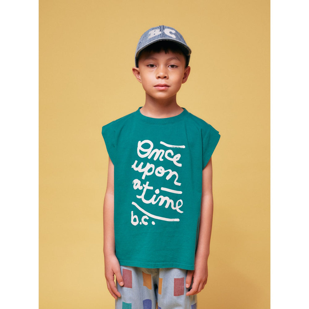 Køb Bobo Choses Dark Green Once Upon A Time Tank Top