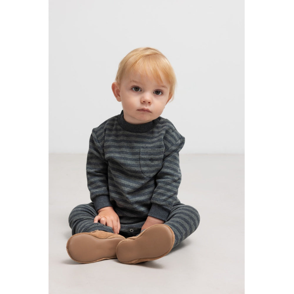 Køb MarMar Modal Sweat Forest Stripe Mel. Tammas B Bluse