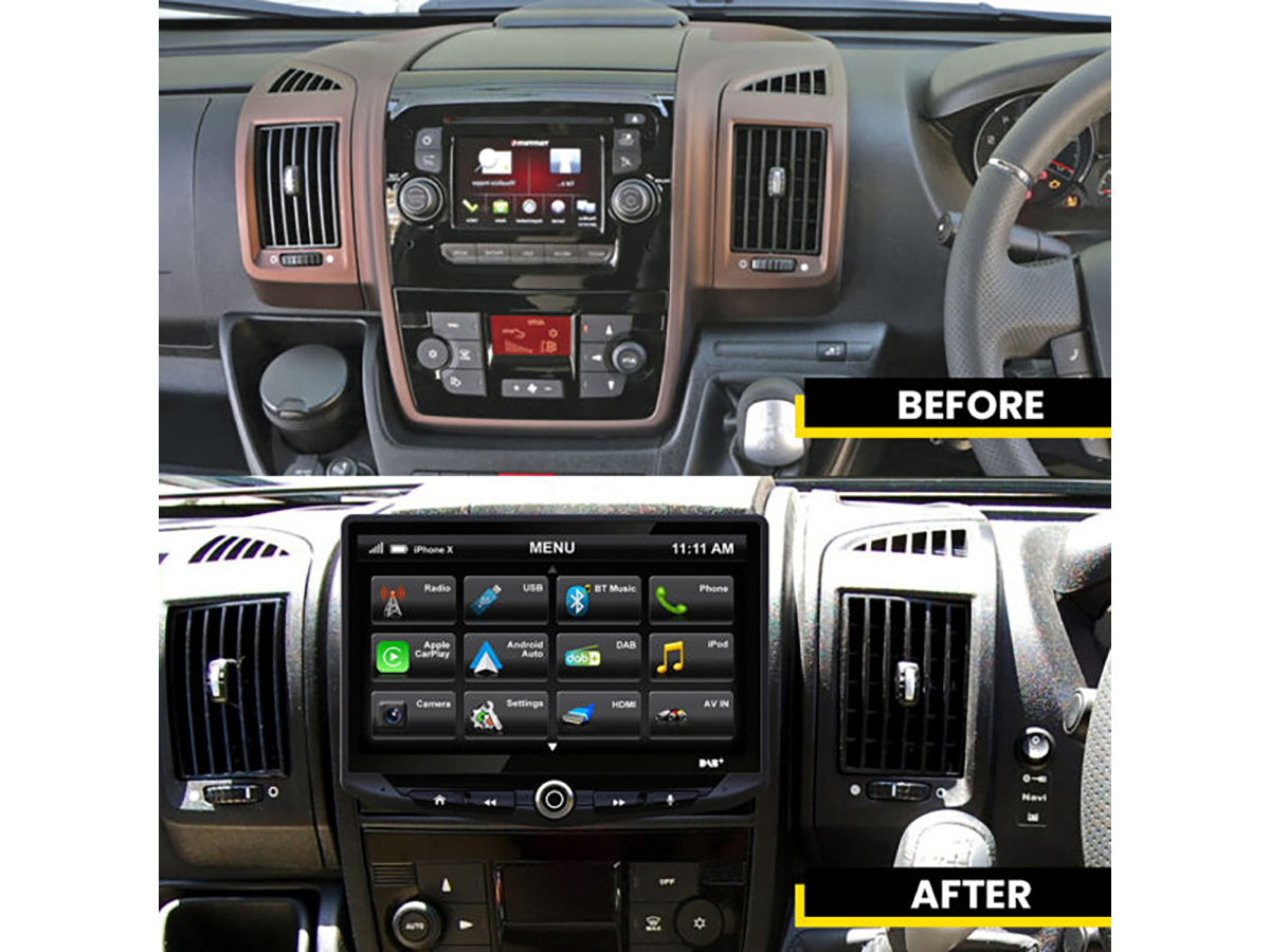 Connects2 Fiat Ducato 7 10-Inch multimediasysteem - 2006-2021