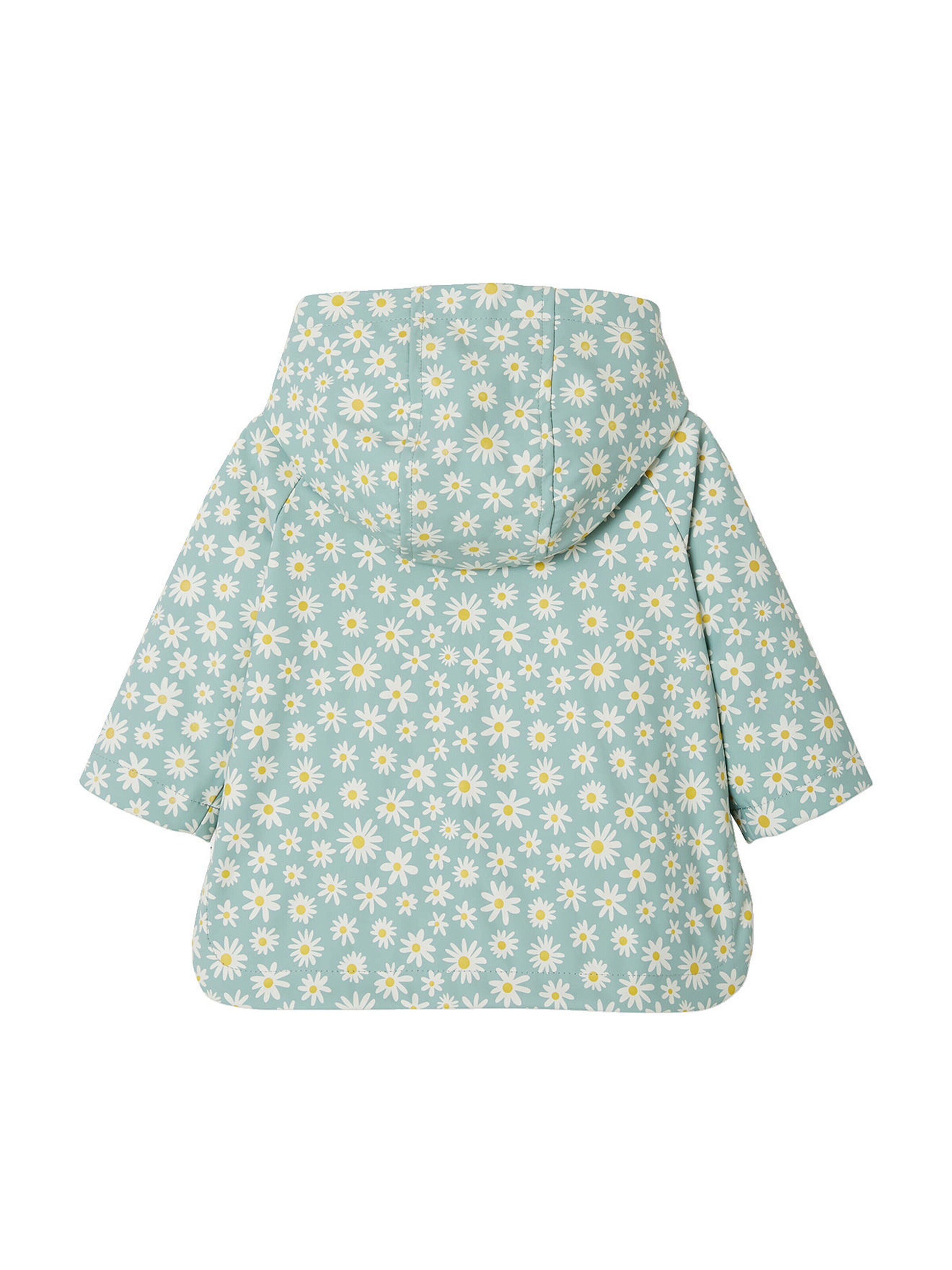 Vertbaudet Mädchen Baby Regenjacke aquamarin bedruckt