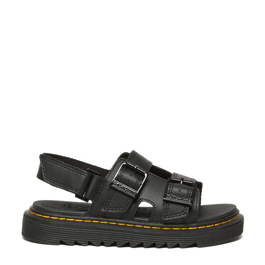 Dr. Martens Varel leren sandalen zwart