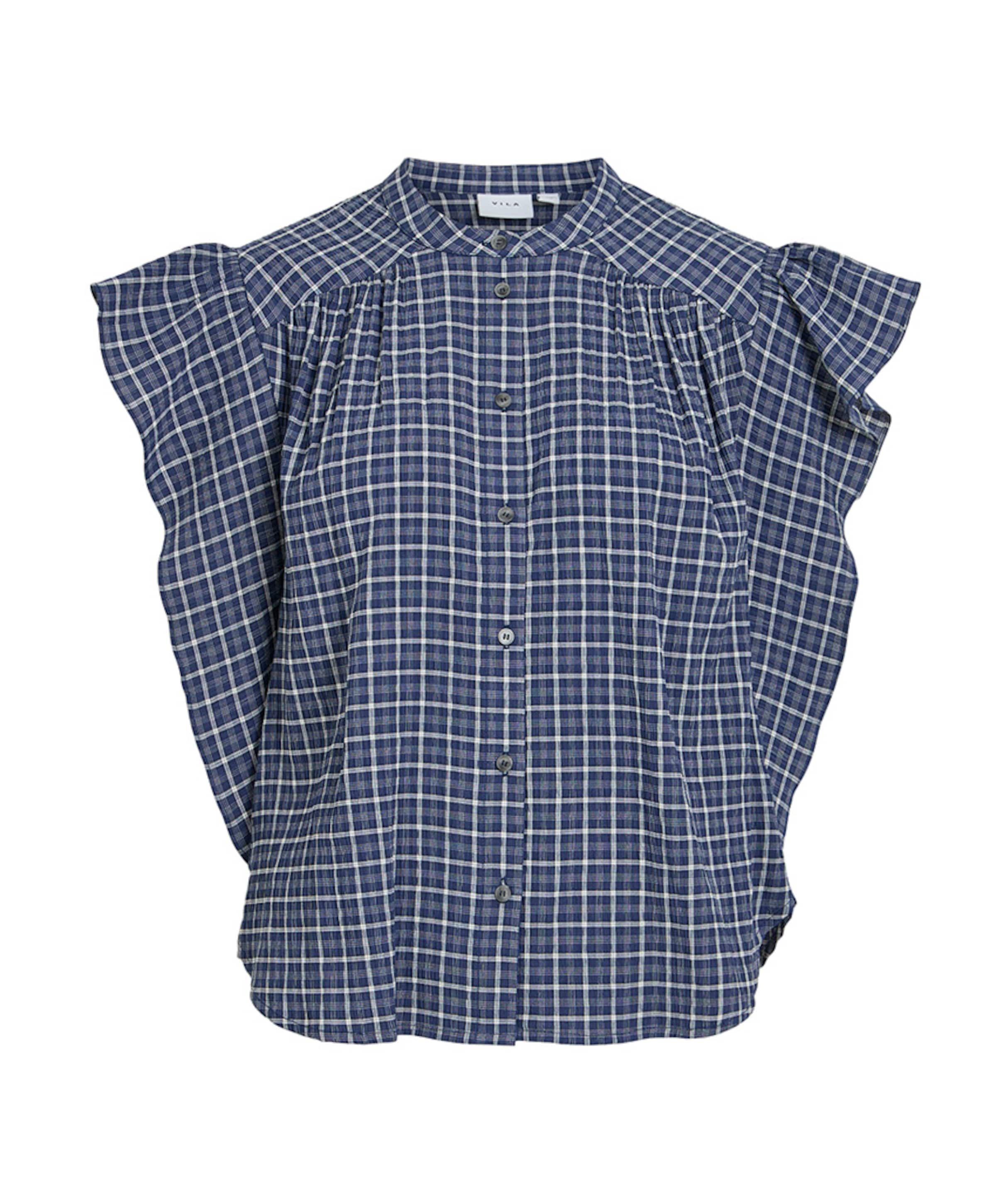 Vila Dames top blauw