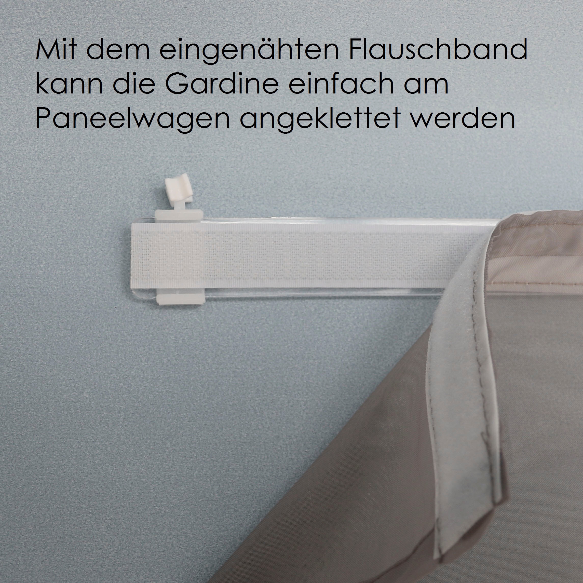 Weckbrodt Schiebegardine »Klara« Paneelwagen 1 Stk. tlg. Raumteiler, Wildseiten - Optik, halbtransparent, Store