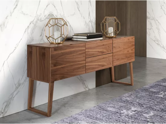 Buffet en bois de noyer 3077 ANGEL CERDA