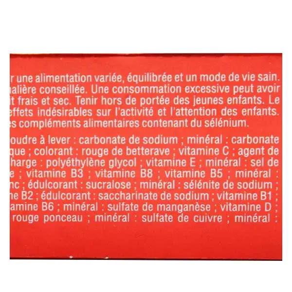 Juvamine Top Forme Multi-Vitamines 30 comprimés effervescents