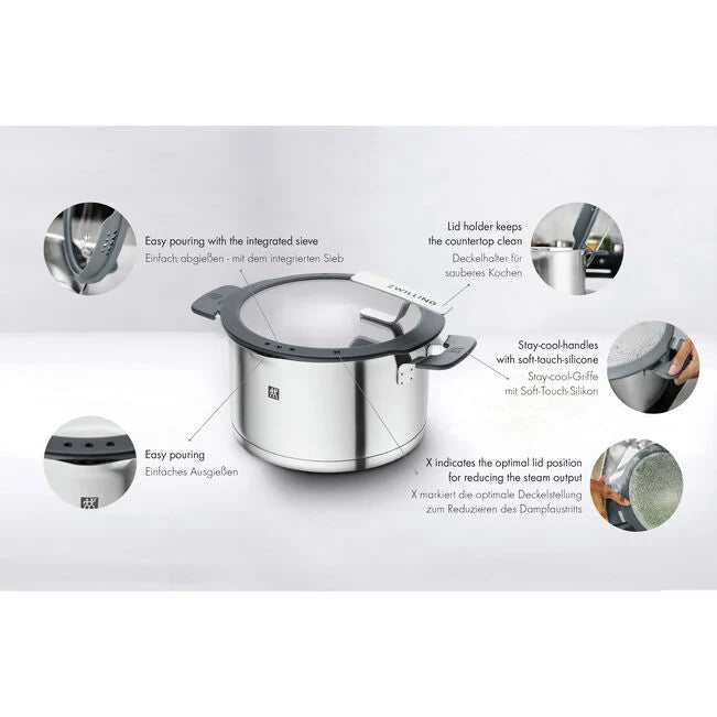 Zwilling Simplify Pannenset RVS 5-delig