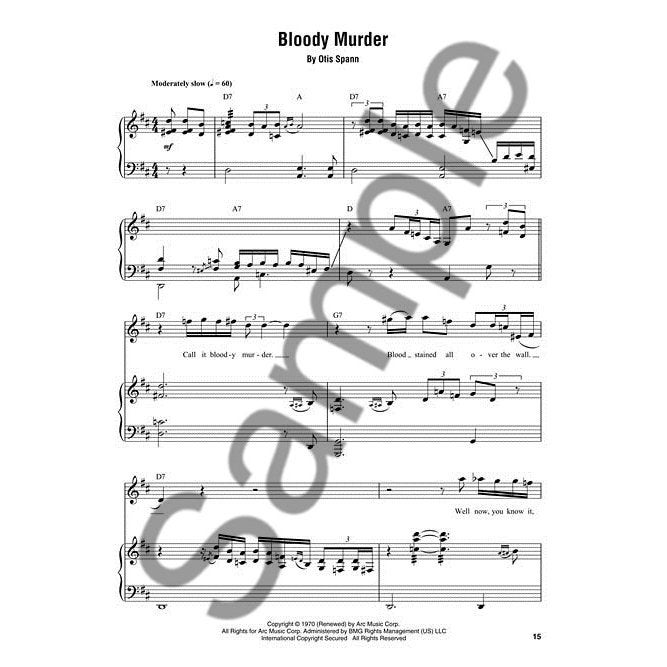 Hal Leonard - Artist Transcriptions - Blues Piano Legends