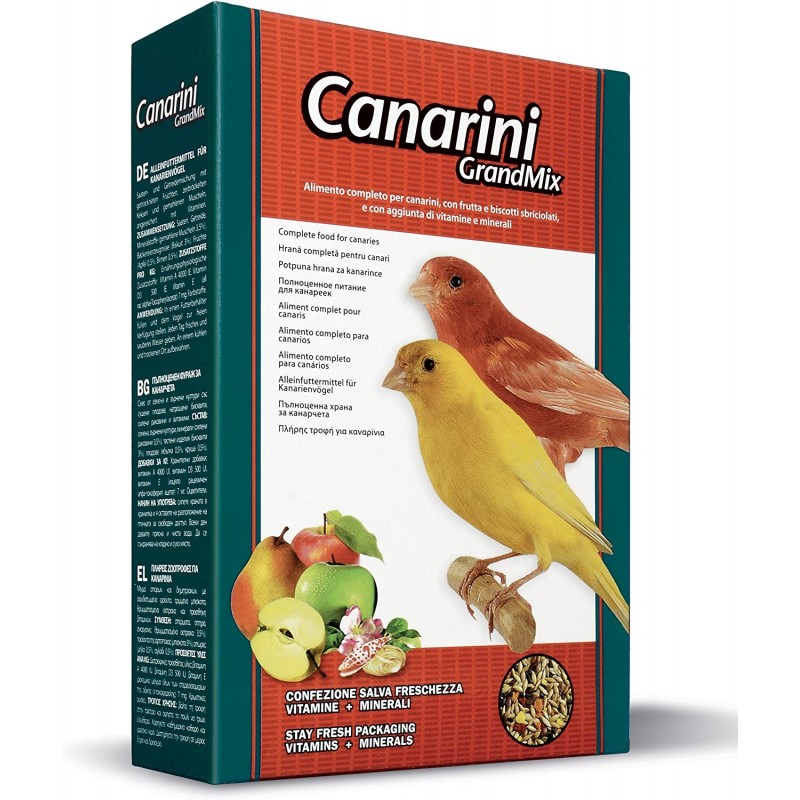 Ração para canário Padov com frutas, 1 kg