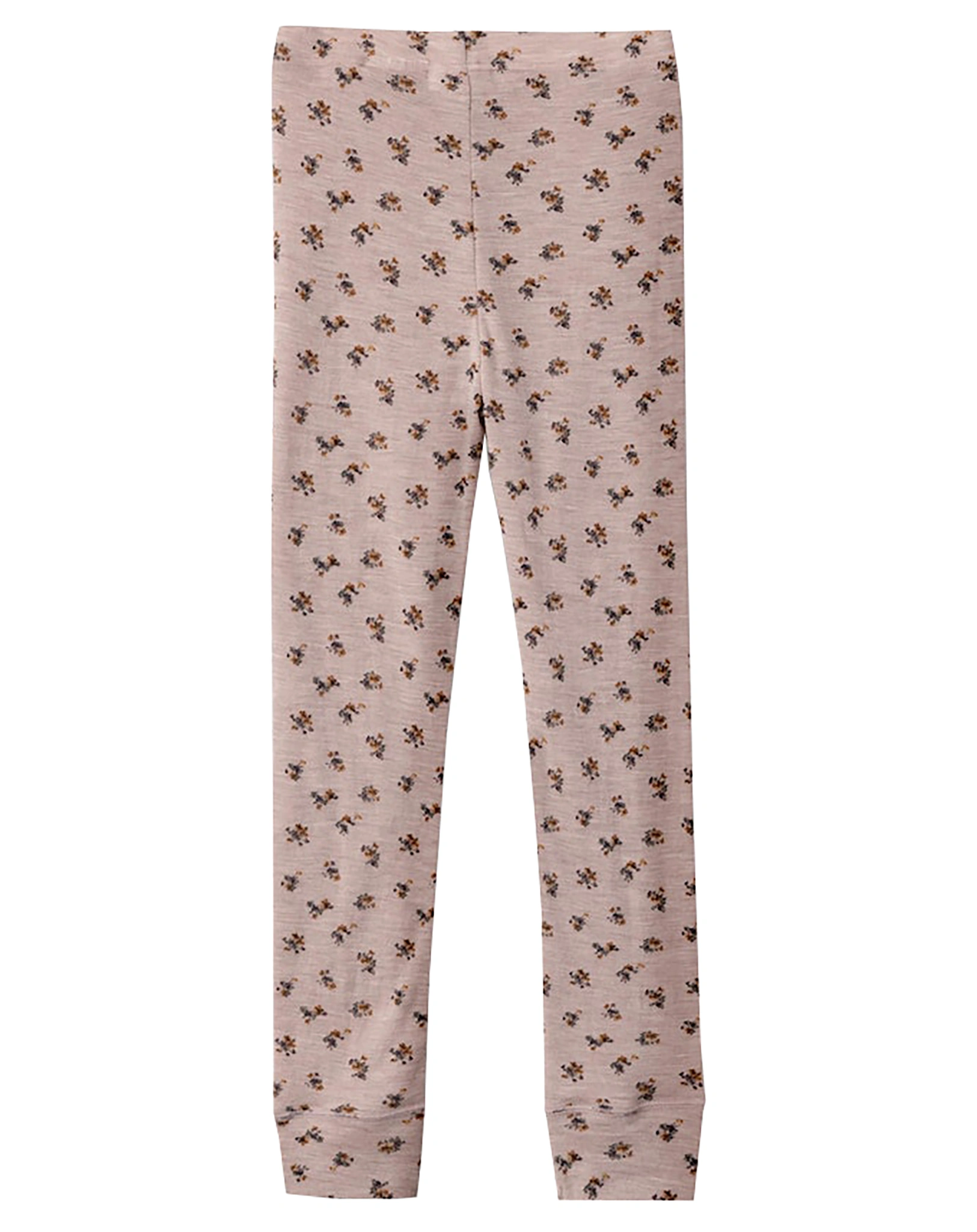 Leggings NKFWANG AOP aus Wolle in sphinx