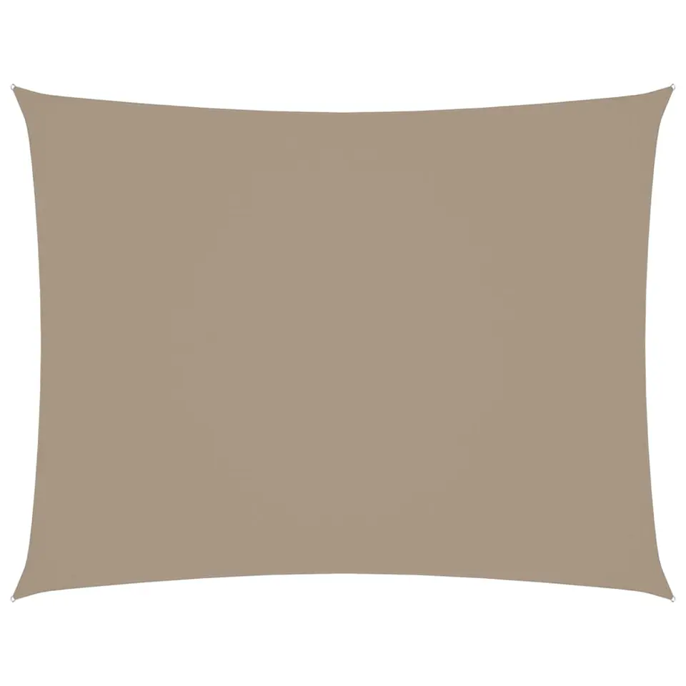 vidaXL - Zonnezeil - Taupe - 2 x 3 m