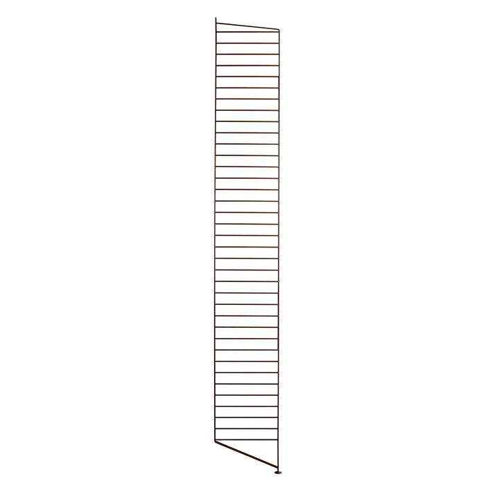 String - Bodenleiter für String Regal 200 x 30 cm, braun