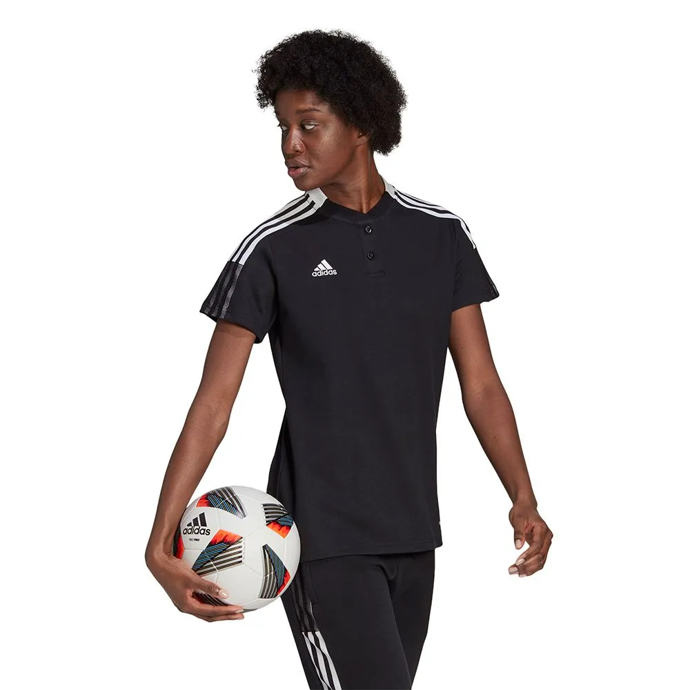 Camisa polo de manga curta adidas Tiro 21