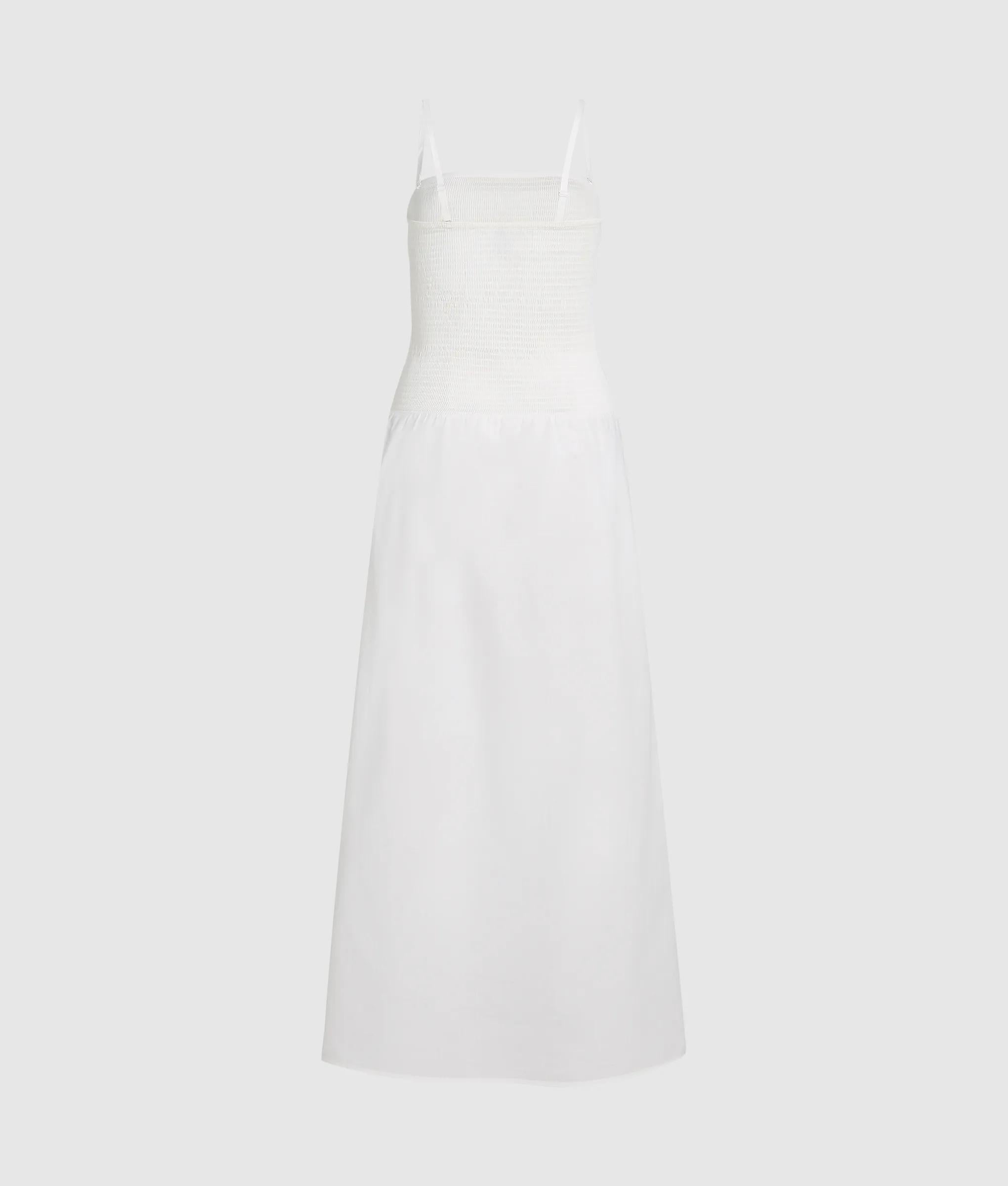 Signature maxi-jurk met verlaagde taille