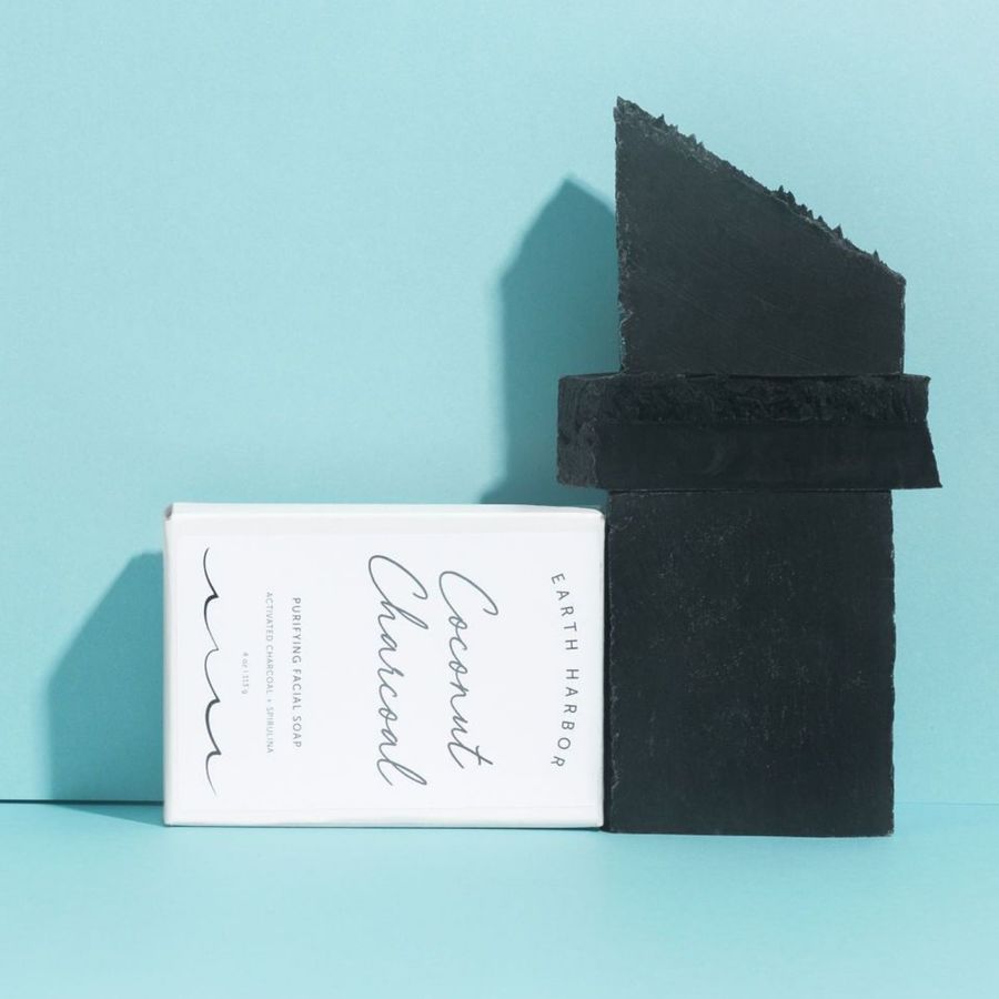 Earth Harbor Coconut Charcoal Purifying Facial Soap 113g