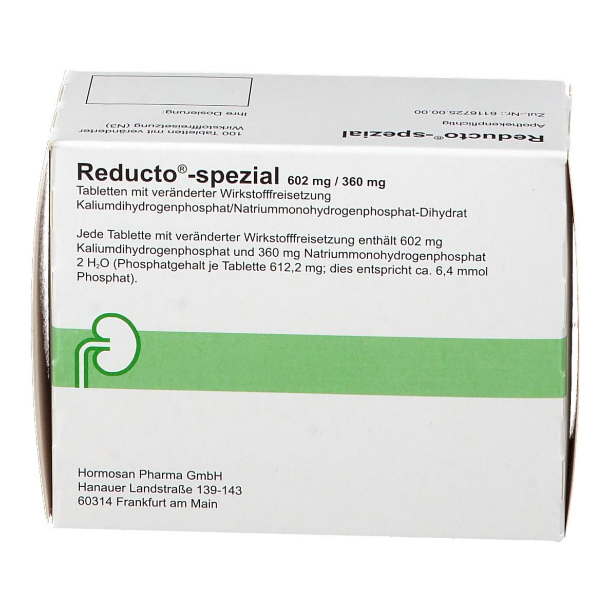 Reducto®-spezial 602 mg / 360 mg Dragees