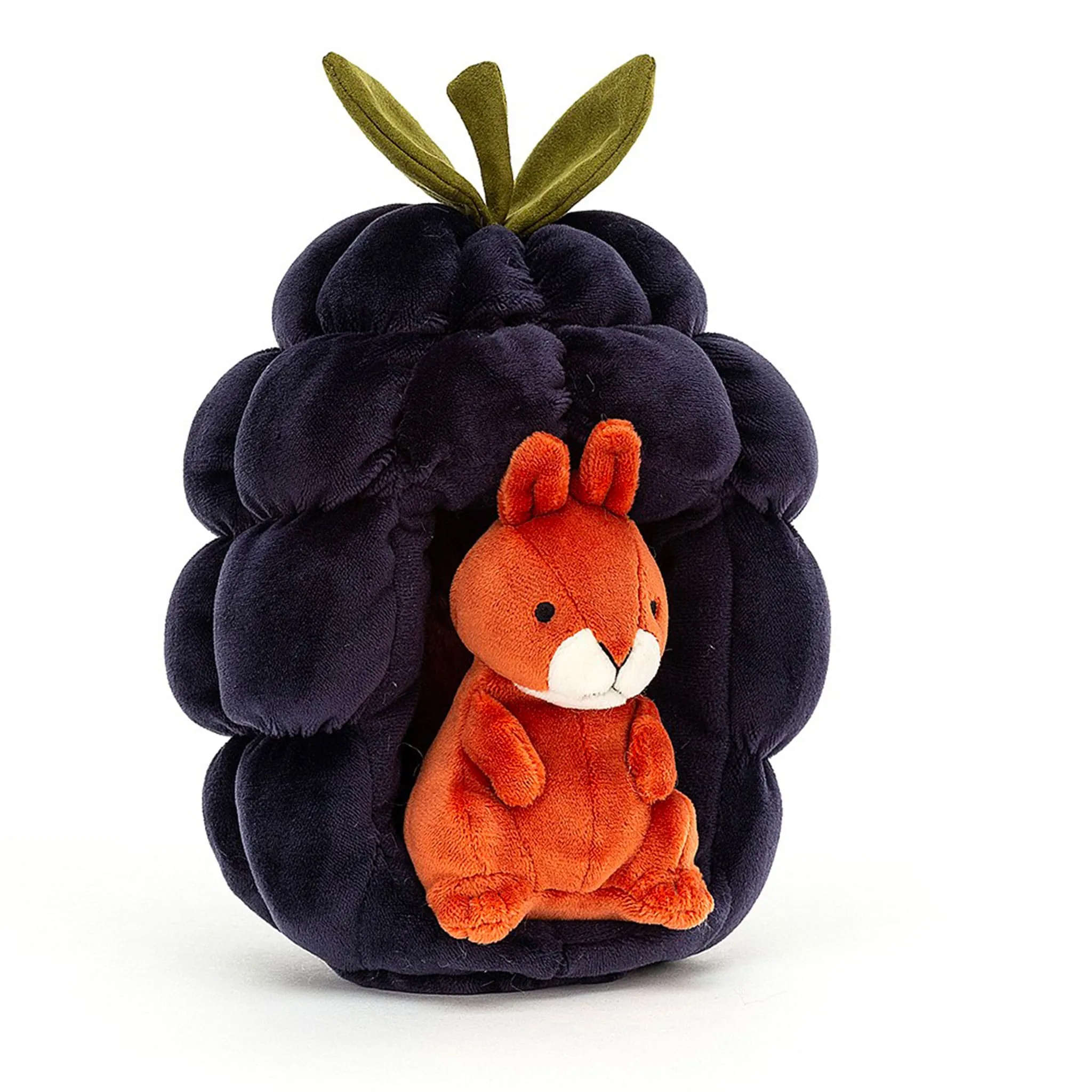 Jellycat Écureuil et Mûre