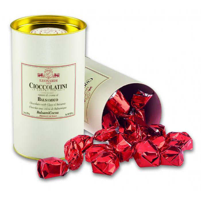 Chocolats à la crème de balsamique