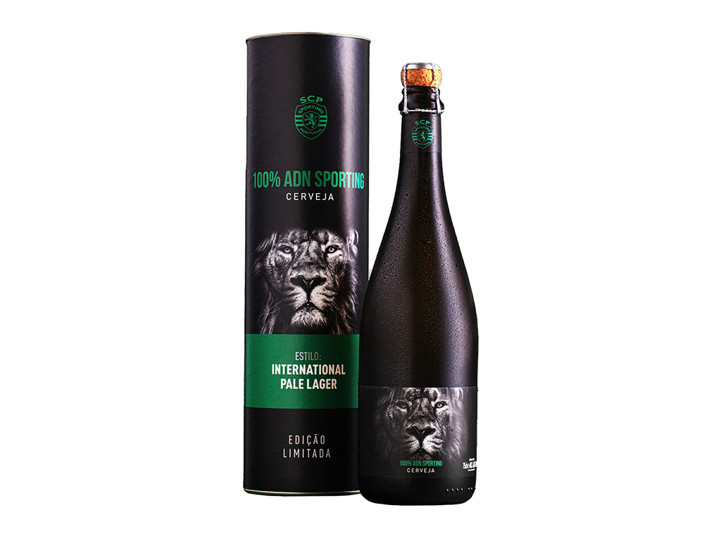 CERVEJA SUPER BOCK 100% ADN SPORTING 0.75 L