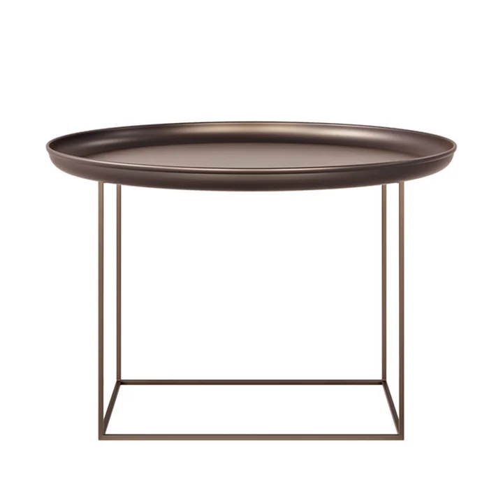 Norr11 - Duke Couchtisch, H 45 x Ø 70 cm, bronze