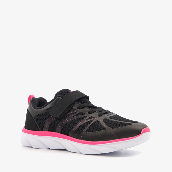 Osaga Sharp meisjes hardloopschoenen zwart