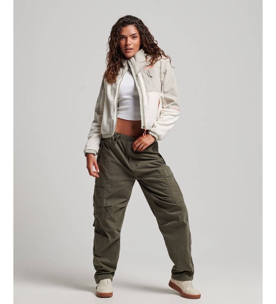 Casaco Superdry Code Hybrid Trekker bege
