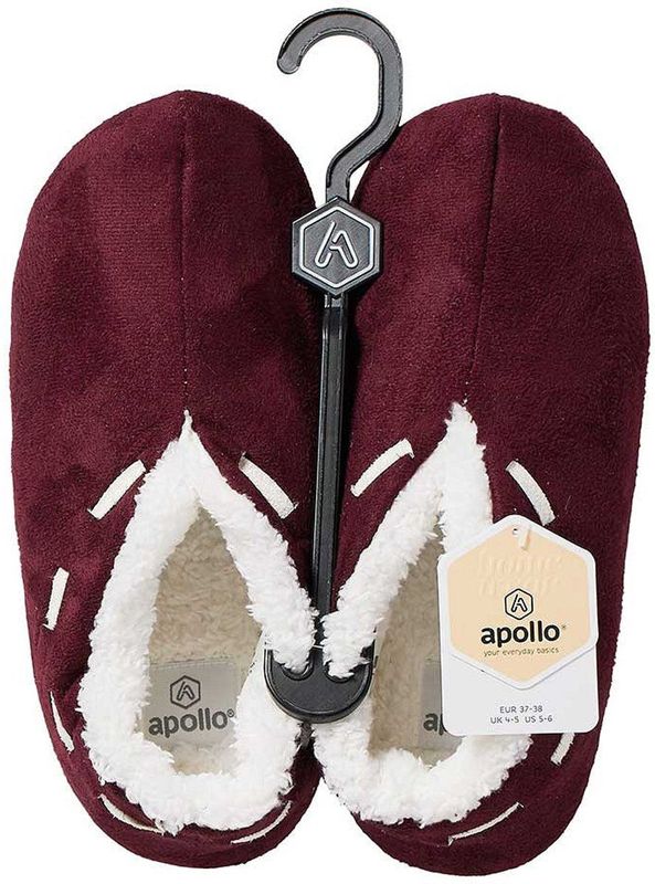 Apollo - Spaanse Sloffen - Bordeaux Rood - Polyester