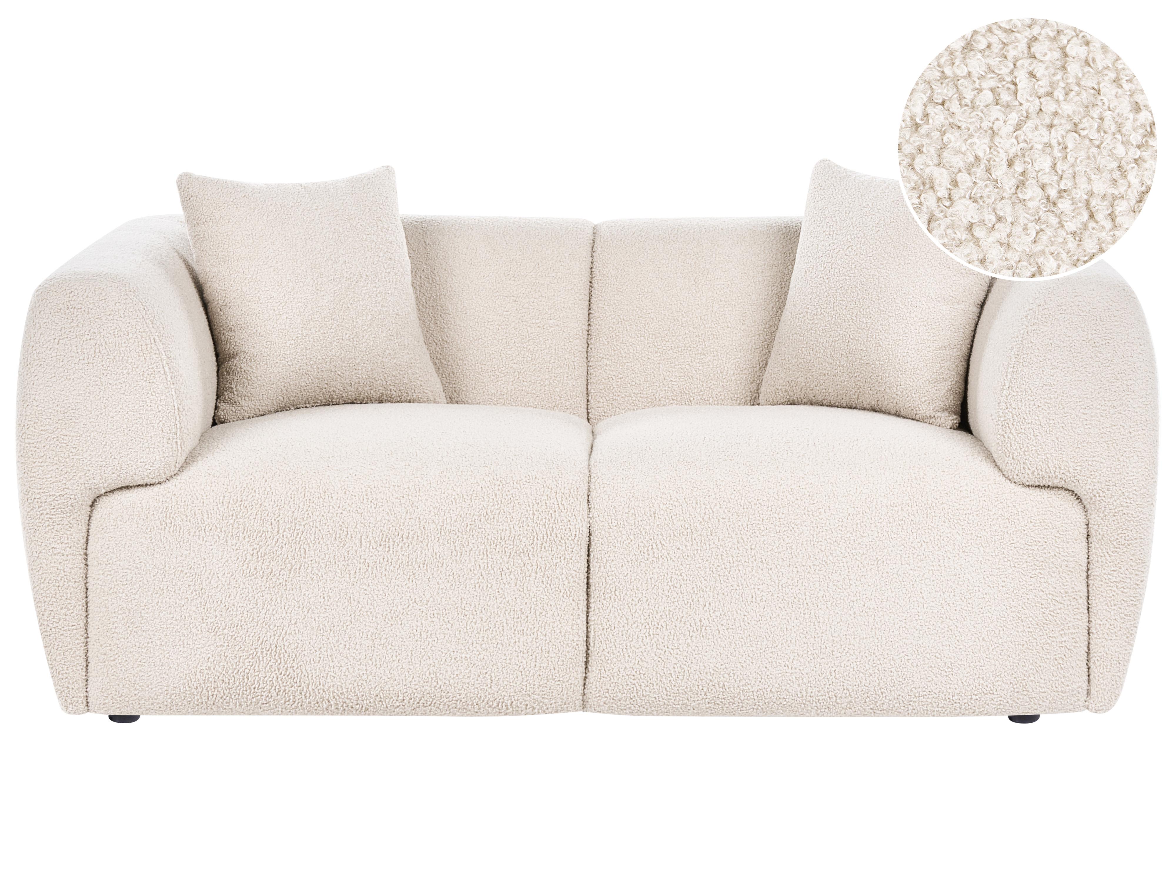 Bank 2-zits VALBY Bouclé Beige