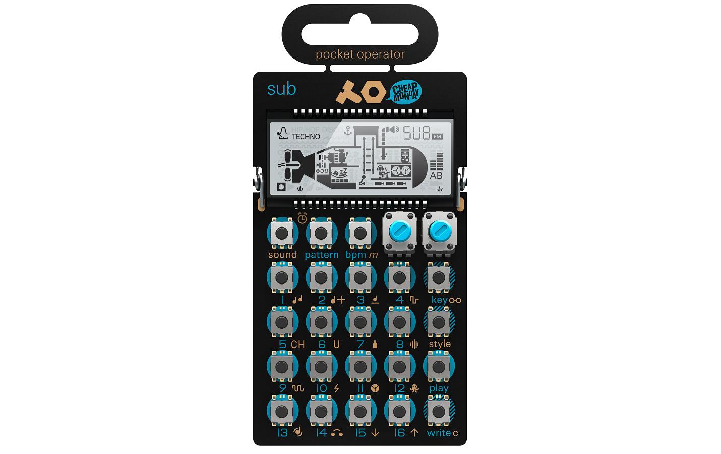 Synthesizer PO-14 SubBass Synthesizer inklusive 16 Step Sequencer