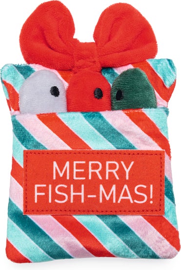 Beeztees kattenspeeltje kerstcadeau 15 x 10 x 1,5 cm