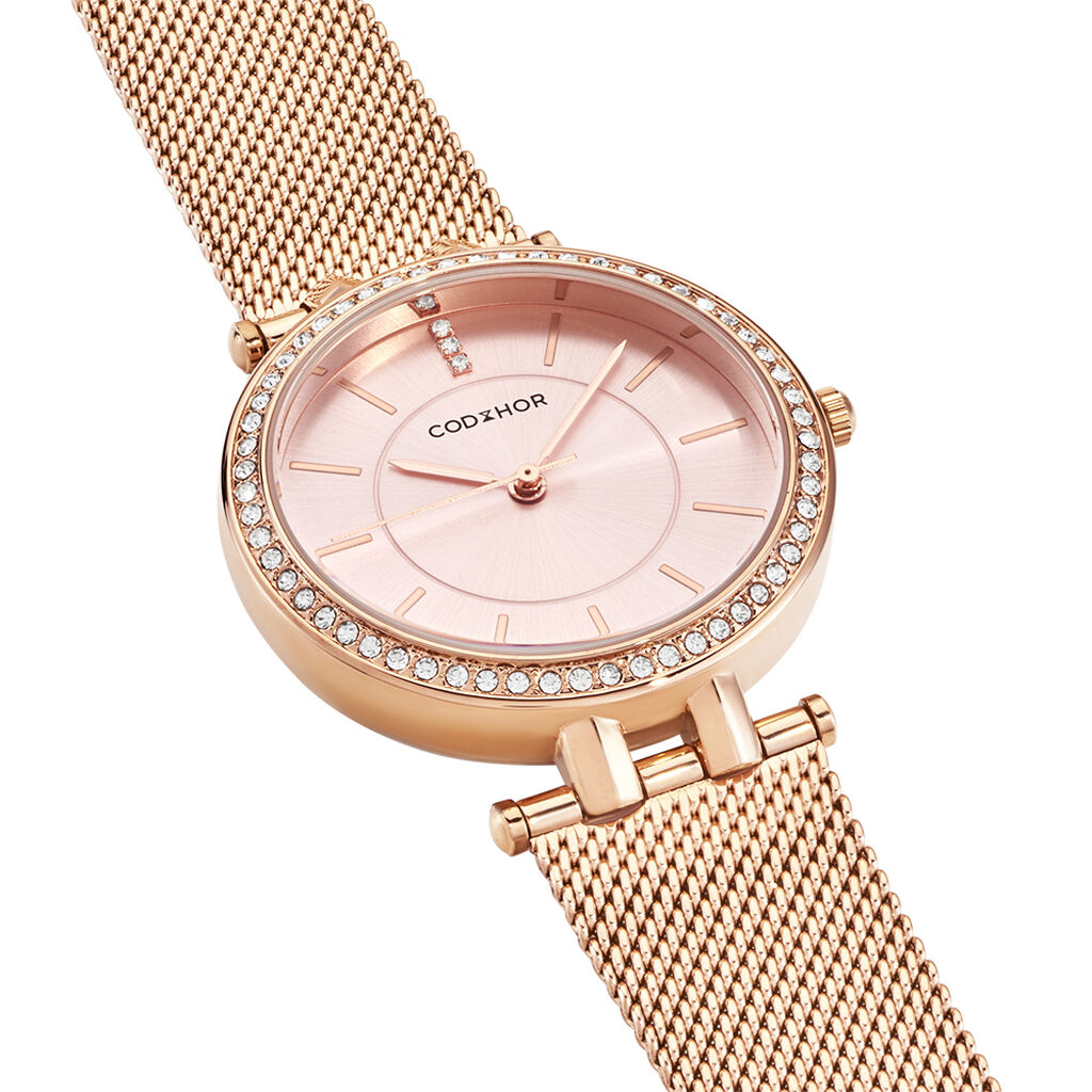 Montre Codhor Celinia Doré Rose