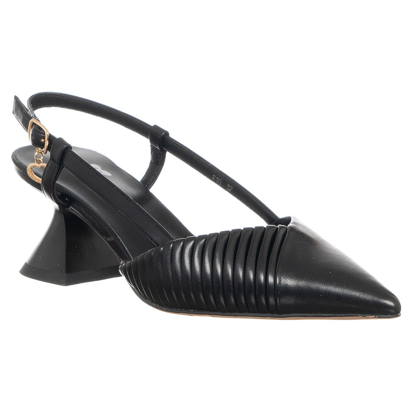 Tua By Braccialini Slingbacks Victoire noirs - Talon 5.5 cm
