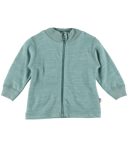 Joha Cardigan - Wolle/Bambus - Grün
