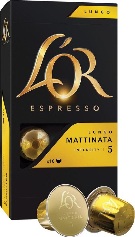 L'OR - MATTINATA - Koffiecapsules - Aluminium - 10 st.