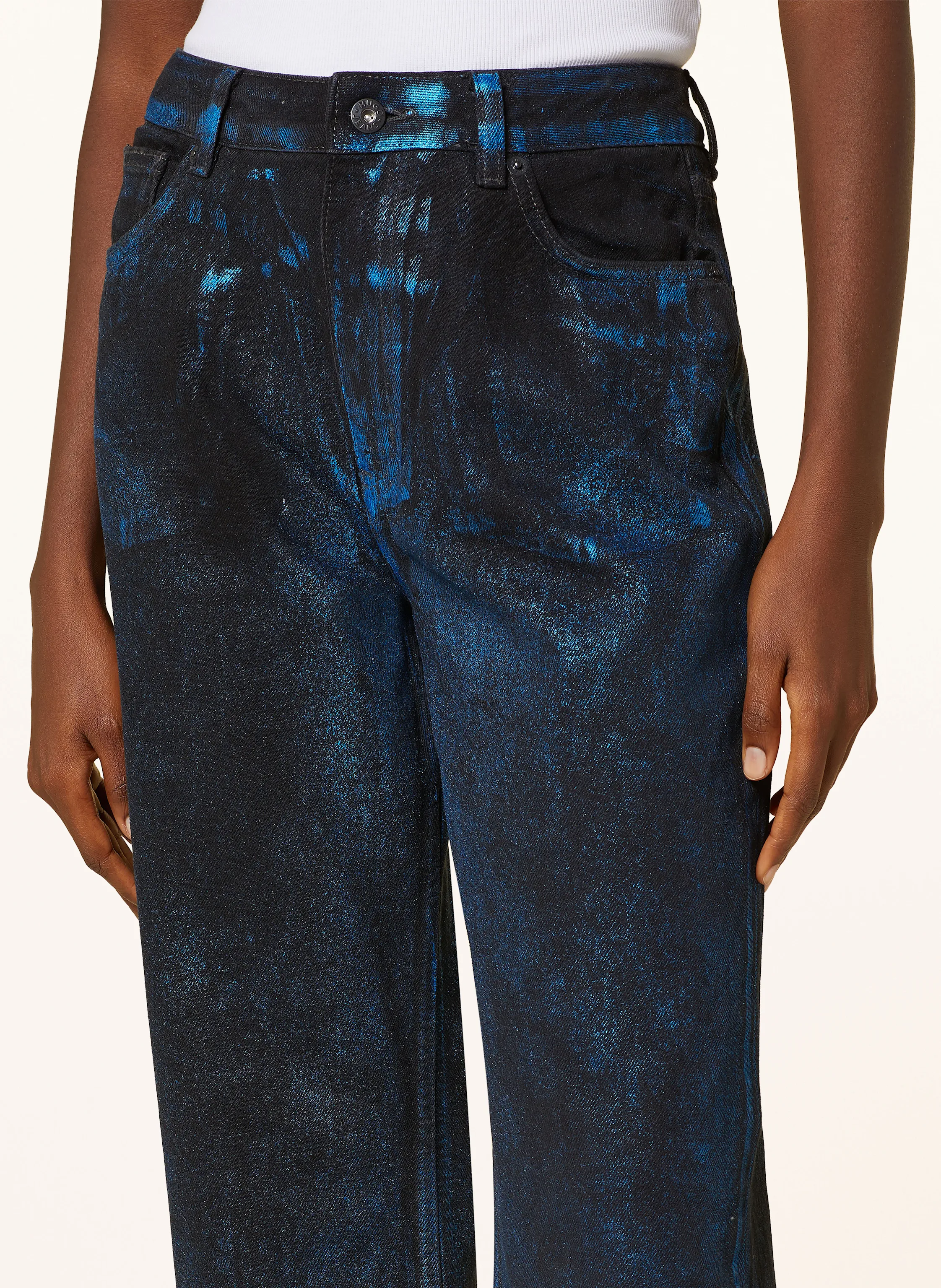 HUGO BLUE Coated Jeans ELYAH